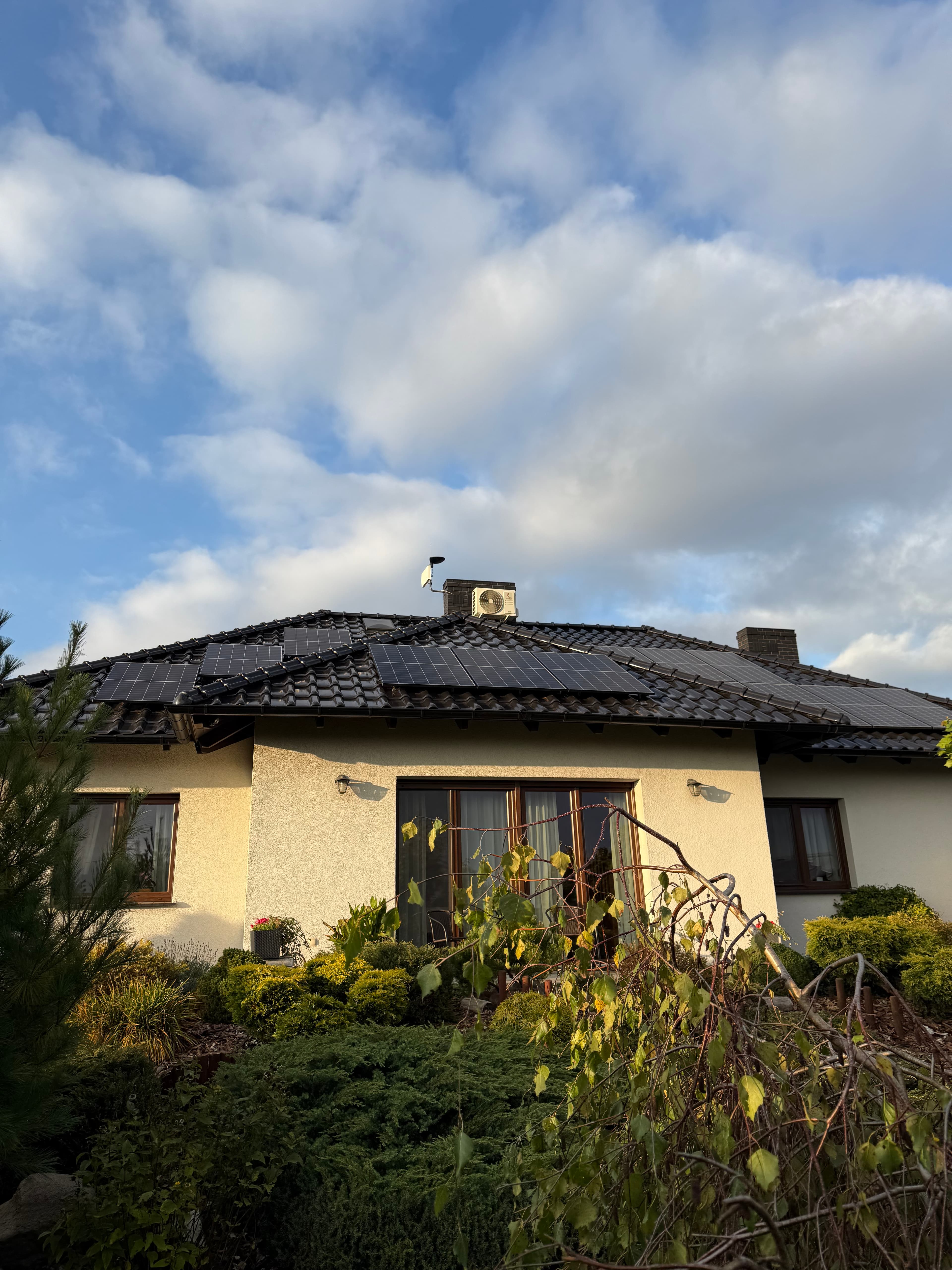Fotowoltaika 7 kWp + Pompa ciepła BAXI Monoblok