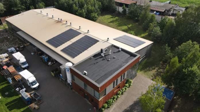 Fotowoltaika 50 kWp — zakład produkcyjny — zdjęcie 4