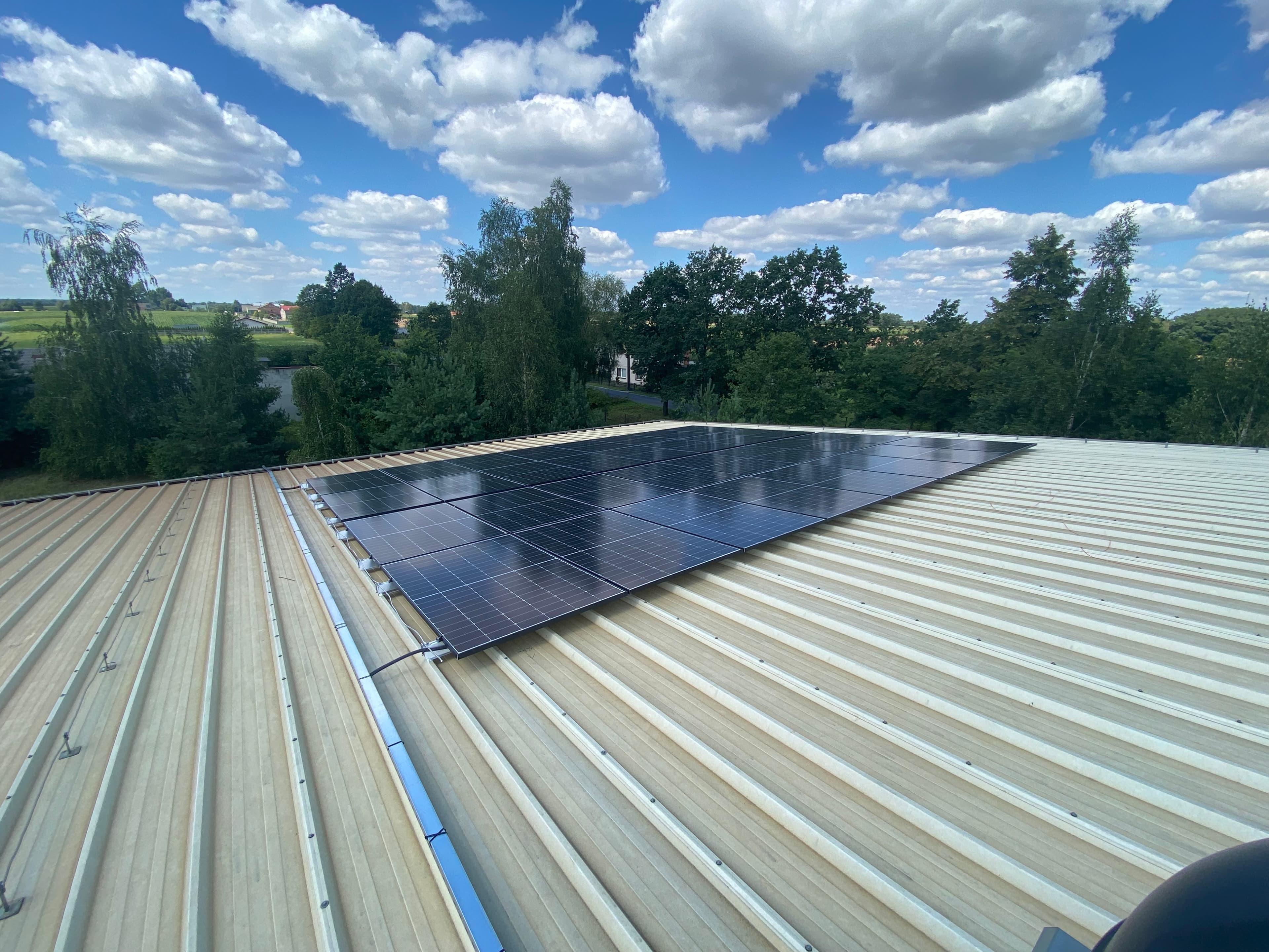 Fotowoltaika 50 kWp — zakład produkcyjny — zdjęcie 3