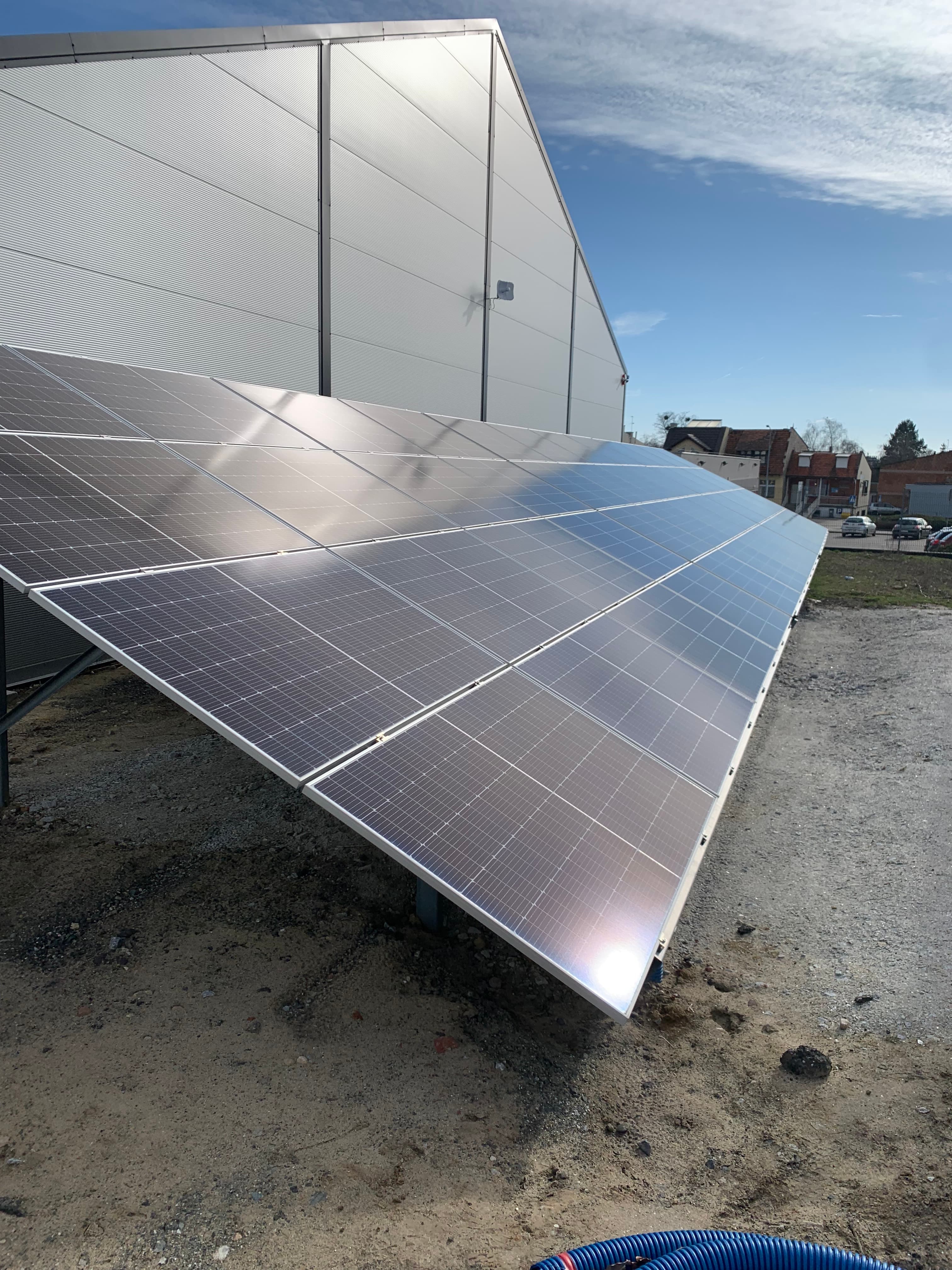 Fotowoltaika 33 kWp — carport + grunt — zdjęcie 2